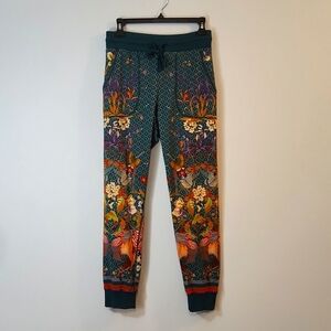 Johnny Was JWLA floral print joggers, XS